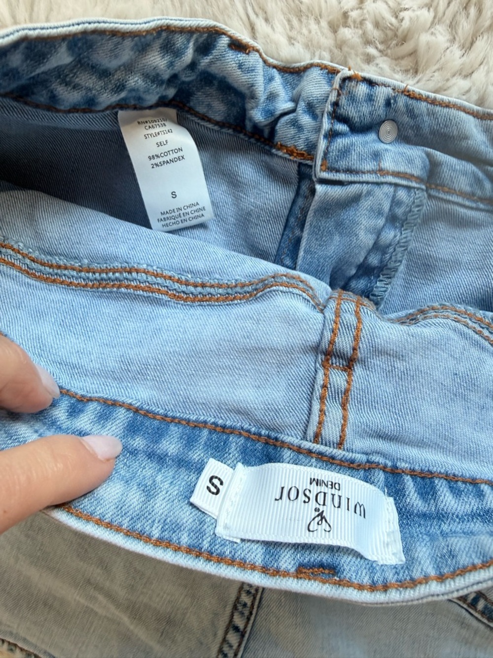 Skort Denim Mini - Picture 7 of 7